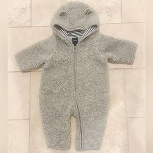 Sherpa Bear Baby Snowsuit